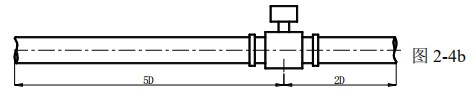dn700電磁流量計(jì)直管段安裝位置圖